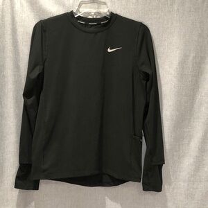 1041/ Nike Dri-Fit L/S Running Shirt, Reflective, Thumb Holes, Size S, Ex. Cond.
